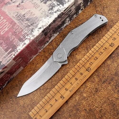 Kershaw portable sharp 8Cr13MoV blade stainless steel handle outdoor tactical self-defense camping hunting 1380 folding knife