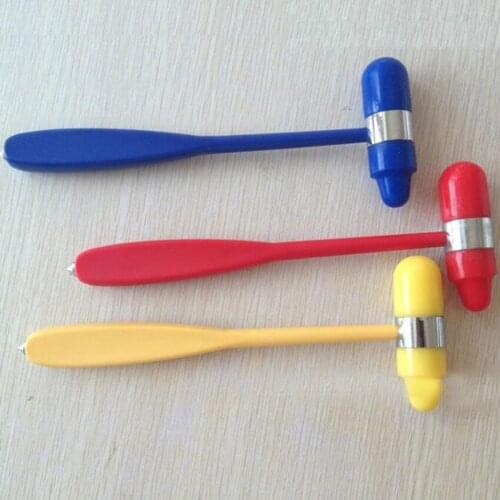 Rubber Diagnostic Reflex Hammer Neurological Ball Peen Hammer Tool Multifunctional Massage Percussion Hammer