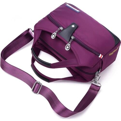 New Summer Boho Women Shoulder Tote Bags Nylon Oxford Waterproof Purse Wallet Ladies Crossbody Handbag Messenger Top Handle Bag