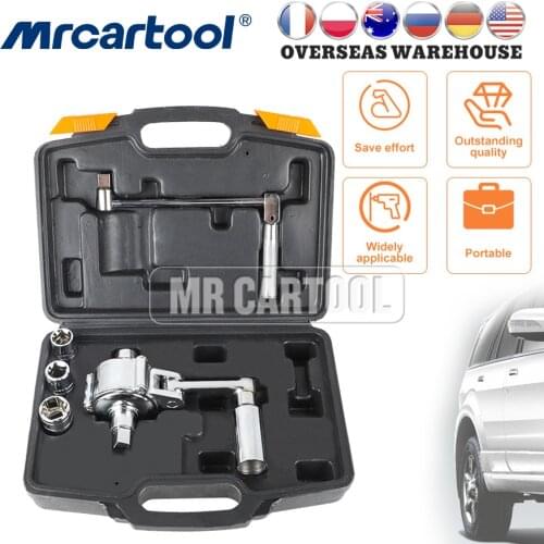 MR CARTOOL 1/2" Torsional Torque Wrench 3200N.M Multiplier Lug Nut Remover Type Auto Tire Disassembly Repair Tool Kits