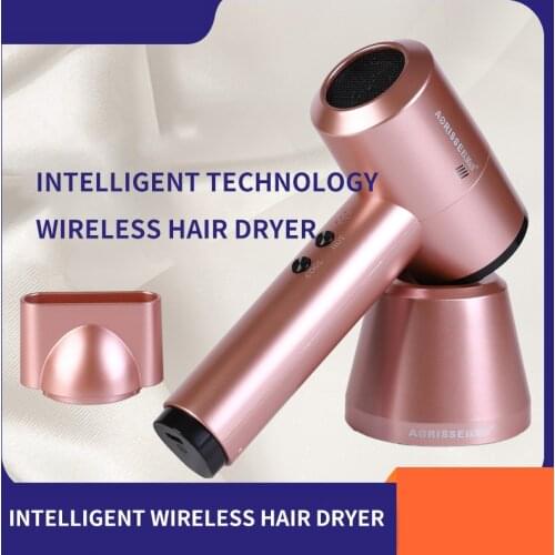 USB Intelligent Hairdressing Lithium Battery Rechargeable Radio Hair Dryer Large Battery Capacity Of 5000mAh