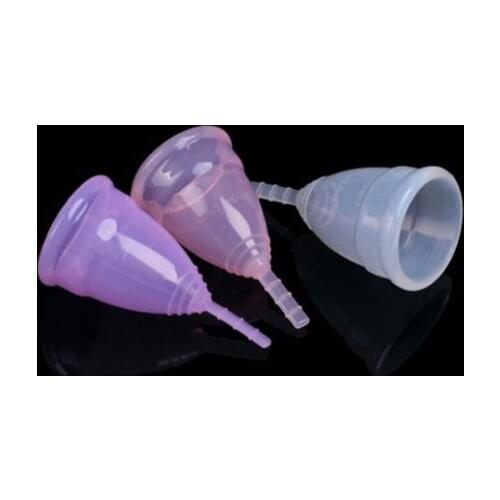Care / lady menstrual cup / alternative tampons medical silicone cup Feminine hygiene products vagina