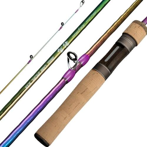 1.53M 1.68M Lure Rod Vara De Pesca UL Power Spinning Olta Carbon Fiber Casting Peche En Mer Pole Fishing Tools 1-8g Lure Weight