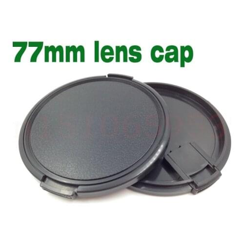 10pcs 77mm Snap-on lens cap cover for camera 77 mm Lens suit for canon EF 70-200mm f/2.8L 24-105mm 17-40 nikon 24-70mm f/2.8G
