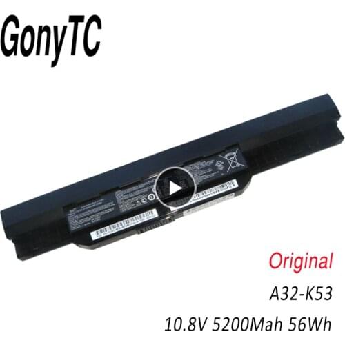 A32-K53 56WH Original laptop battery A31-K53 A41-K53 for Asus A43 A43E A53S K43E K43U K43S K43SJ K53 K53T K53S K53SV X54 X54H