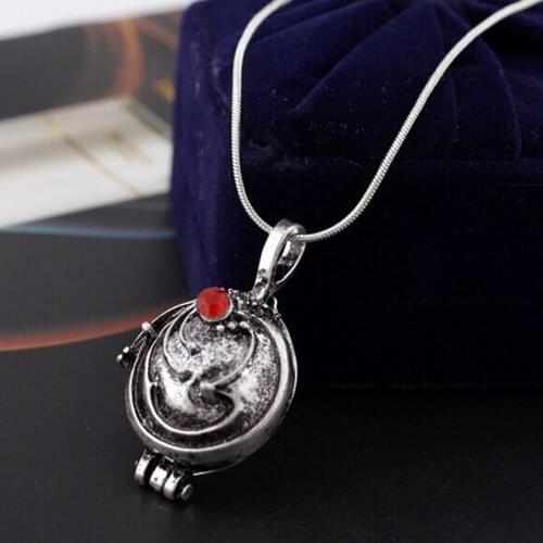Accessories Movies Verbena Can Open Pendant Necklace Locket Jewelry For Men Women Wholesale