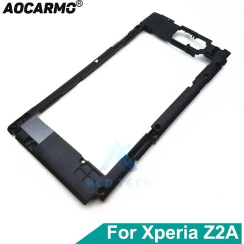 Original New Back Middle Frame Bracket Panel Bezel Housing Cover for Sony Xperia Z2a ZL2