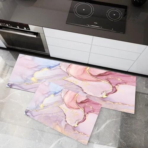 Long Diatomite Bath Mat Anti-Slip Foot Mat Absorbent Bath Rug Quick Drying Carpet Fast Drain Bathroom Set Entrance Doormat