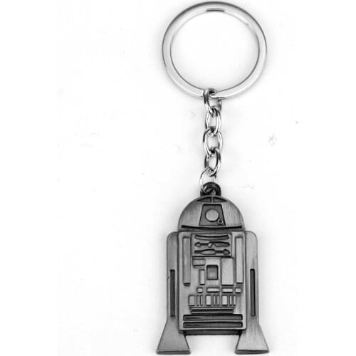 Dongsheng Accessories Star Wars Keychain Robot R2D2 Keyring Key Chains chaveiro