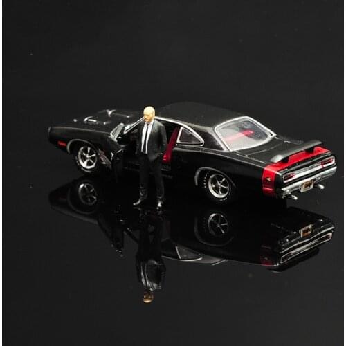 1/64 scale Jason doll toy for alloy car model diecast metal vehicle display parts Scene accessories gifts Movie characters show