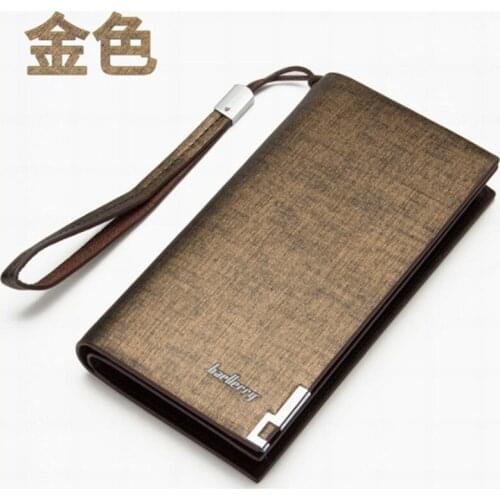 Male PU Leather Wallets Long Design Causal Purses Male Folding Wallet Coin Card Holders High Quality Slim Money Bag luxury goods