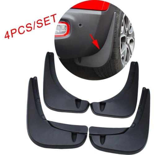 Splash Guard Mudflap Fender Trim Fit For Jeep Renegade ( BU ) 2015 2016 2017 Accessories Wheel Protect Dritboard Cover