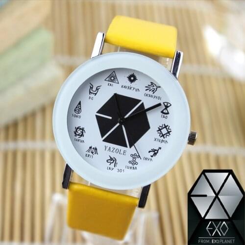 2020 New Hot YAZOLE Korean Version of Male and Female Student Watch Couple Quartz Watch Mens and Womens Watch Childrens Watch