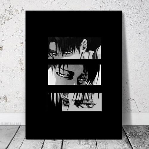 Rivai Akkaman Attack on Titan Anime Manga Poster Wall Art Bedroom Print Study Living Room Home Decor Painting Decoration Canvas