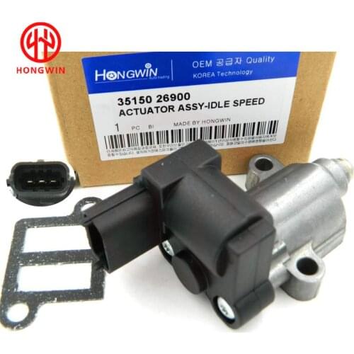 Genuine No.35150 26900 Idle Air Control Valve Fits HHyundai Getz Click 1.3L 1.4L 1.6LGas Rio Accent 05-11 3515026900