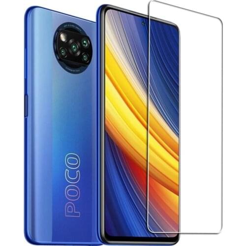 9H HD Tempered Glass For Xiaomi Poco X3 Pro NFC Protective Film ON MZB07Z3IN M2007J20CG, M2007J20CT Screen Protector Cover