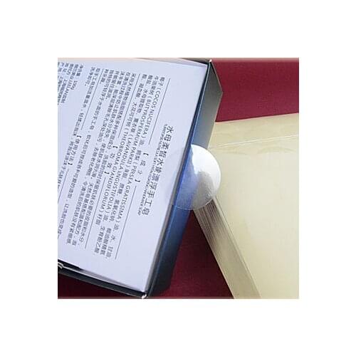 1500Pcs 3.2cm 1.3'' Diameter Clear PVC Round Seal Transparent Plastic Circle Adhesive Sticker Label Blank Packing Sealing Label