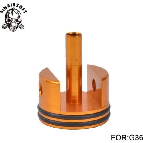 Alumiuml CNC Machined Finished Ultra G36 G36C Cylinder Head Fit Airsoft AEG Ver.3 Gearbox For paintball Hunting Accessories