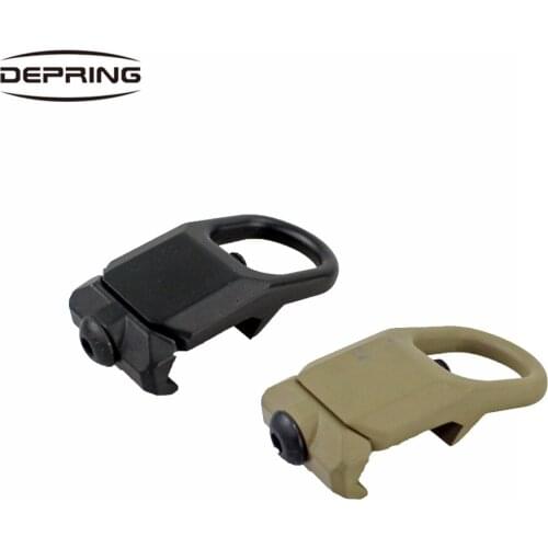 Quick Detach Steel GBB Sling Mount Plate Adapter QD Sling Mount Plate Adapter Attachment for 20mm Picatinny Rail