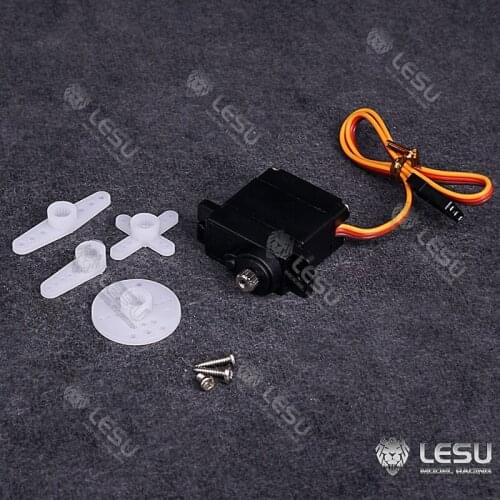 LESU 1/14 Parts 12g Servo Electronic for DIY Tamiya RC Truck Trailer Model TH16727-SMT3