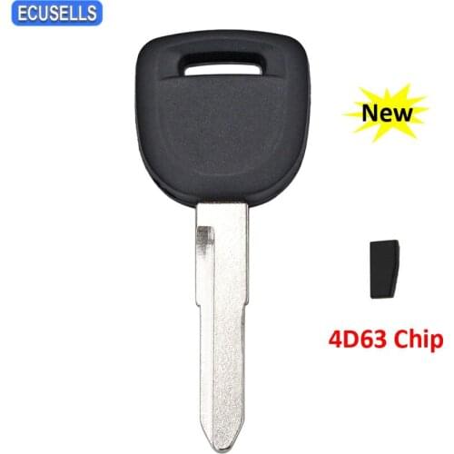 New Style Transponder Remote Key Shell for Mazda 2 3 5 6 MX5 RX8 Tribute with Blank Blade Chip 4D ID63 (4D63 Chip) Uncut Blade