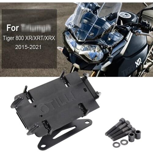 For Tiger 800 XR/XRT/XRX 2015-2021 Motorcycle Navigation Bracket GPS Plate Bracket Phone Holder USB