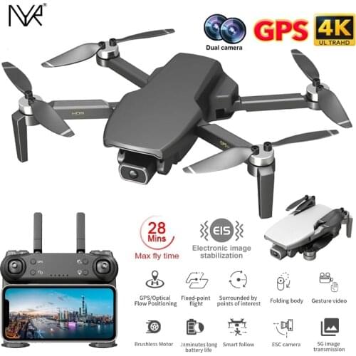 NYR L108 Gps Drone with Follow Me HD 4K Camera Professional 1000m Image Transmission Brushless Motor Foldable Quadcopter RC Dron