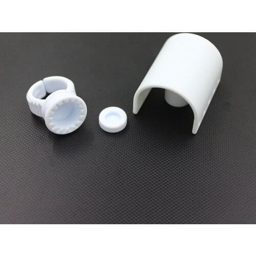 Brand New Eyelash Extension Glue Ring Adhesive Eyelash Pallet Holder Set Makeup Kit Tool Make up