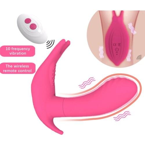 Wear Dildo Butterfly Vibrator Sex Toys for Couple Orgasm Masturbator Wireless Remote Control Dildo Vibrators for Women Panties