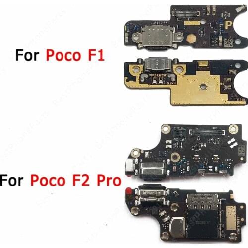 Original Charge Board For Xiaomi Pocophone Poco F2 Pro F1 F2Pro Charging Port Usb Connector Pcb Dock Socket Plate Spare Parts