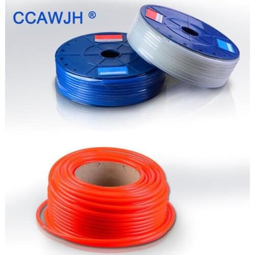 PU Tube 10*6.5mm for Water Cooling and Compressed Air with Good flexibility Durable 90meter/Lot + Free Shipping