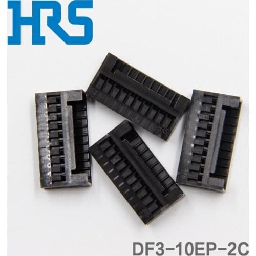 20pcs Supply HRS Japan Lai connector DF3-10EP-2C plastic case original factory authentic, timely delivery