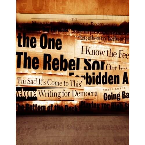 Demonstrators Slogan Photography Backdrops Photo Props Studio Background 5x7ft