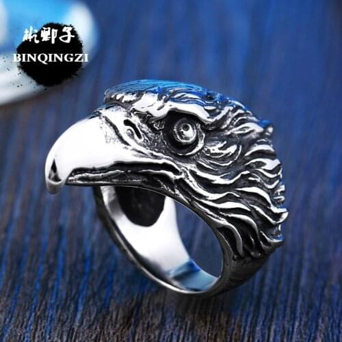 Titanium Ring High Quality Black Titanium Rings For Men And Women BINQINGZI BRAND High Quality 316l Stainless Steel Ring
