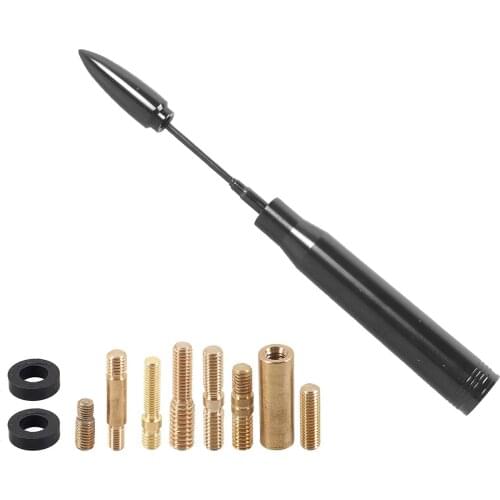 New 9" Universal Car Radio Flexible Anti Noise Beesting Aerial Antenna Car Auto Roof Mast Stereo Radio FM AM Amplified Booster