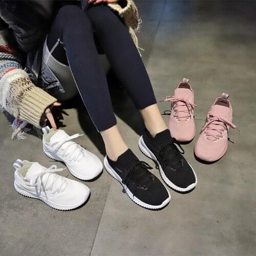 Socks shoes women 2021 spring and summer new breathable sports shoes female students old shoes Korean version of womens shoes