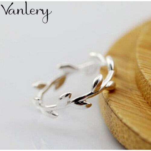 Creative Style Boho Leaf Rings For Women Men Adjustable Ring Fashion Charm Jewelry Wholesale 2021