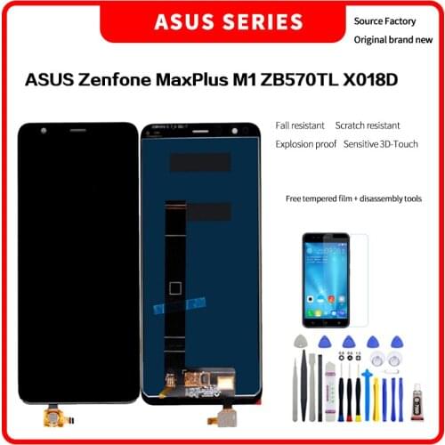 For Asus Zenfone Max Plus M1 ZB570TL X018D LCD For Zenfone Max Plus M1 ZB570TL Display LCD Screen Touch Digitizer Assembly