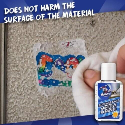 1pcs Quick And Easy Surface Safe Adhesive Glue Remover Sticky Residue Remover Wall Sticker Glue Car Glass Label Cleaner Tool