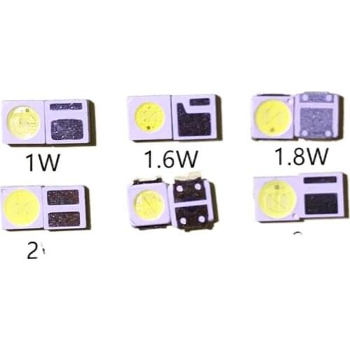 1000pcs 3030 Backlight High Power LED DOUBLE CHIPS 1w 1.5W 2w 3V-3.6V 6v lextar JUFEI AOT Cool white PT30A66 TV