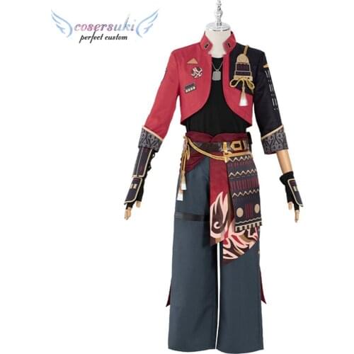 Anime Game Genshin Impact Tohma Cosplay Costume for Halloween Christmas Carnaval Costume Custom Made for you