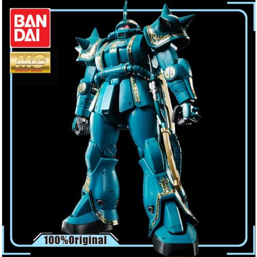 BANDAI PB MG 1/100 MS-06F Limited Edition Zaku Type F2 GUNDAM Model Kids Assembled Robot Anime Action Figure Toys demon slayer