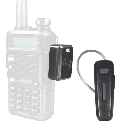 Wireless Walkie Talkie Bluetooth Headset Earpiece For Motorola KENWOOD Headset Baofeng UV-5R UV-82 Earphone Baofeng Accessories