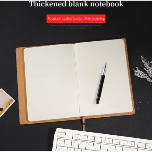 Custom Logo A4 A5 Colors Business Soft Leather Diary Writing Notepad,16K 25K Thick Blank Journal Planner Agenda