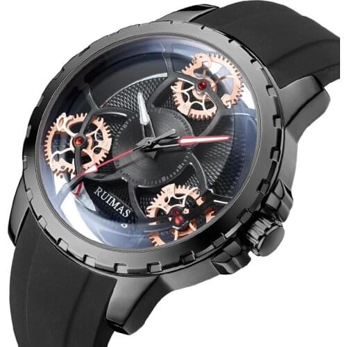 MEGIR RUIMAS Luxury Military Sport Watches Men UAV Design Quartz Watch Man Silicone Analog Wristwatch Relogios Masculino Clock