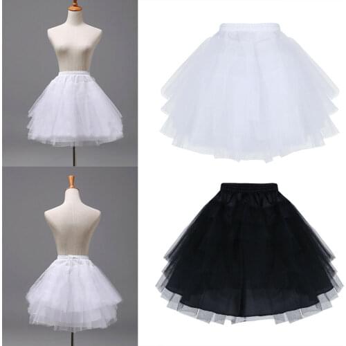3 Rings Children Crinoline Girls Petticoat Tulle Crinoline Petticoat Ballet Skirt