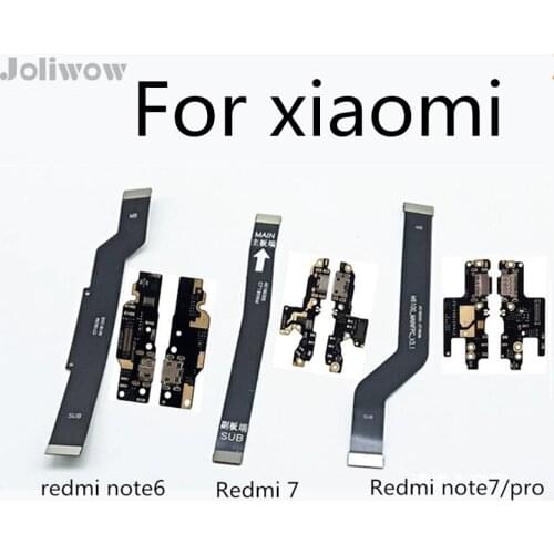 For xiaomi redmi 7 note6 note7 pro Motherboard cable connection USB charging board cable charging port ribbon cable FOR NOTE 6