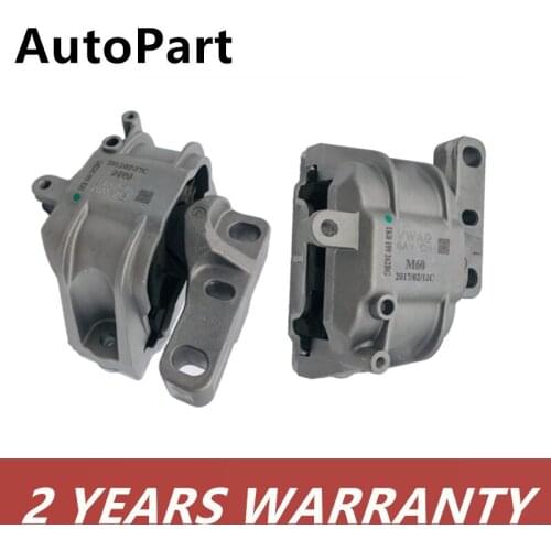 2PCS 1K0199262BG Engine Mount Support Gearbox Repair Set For Audi A3 S3 VW Golf Jetta Touran Skoda 1K0199262M 1K0 199 262 AB