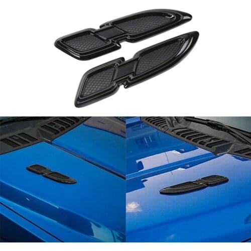 For Ford F150 1997-2020 Air Flow Vent Cover Fender Decoration Trim Sticker Engine Cover Car Accessories