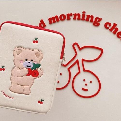 Fashion Cute Girls Women for Apple Ipad Sleeve Case Bag 6th 7th mini3/4/5/6 air1/2 9.7 10.2 air3 10.5 pro11 Tablet Handbag Pouch